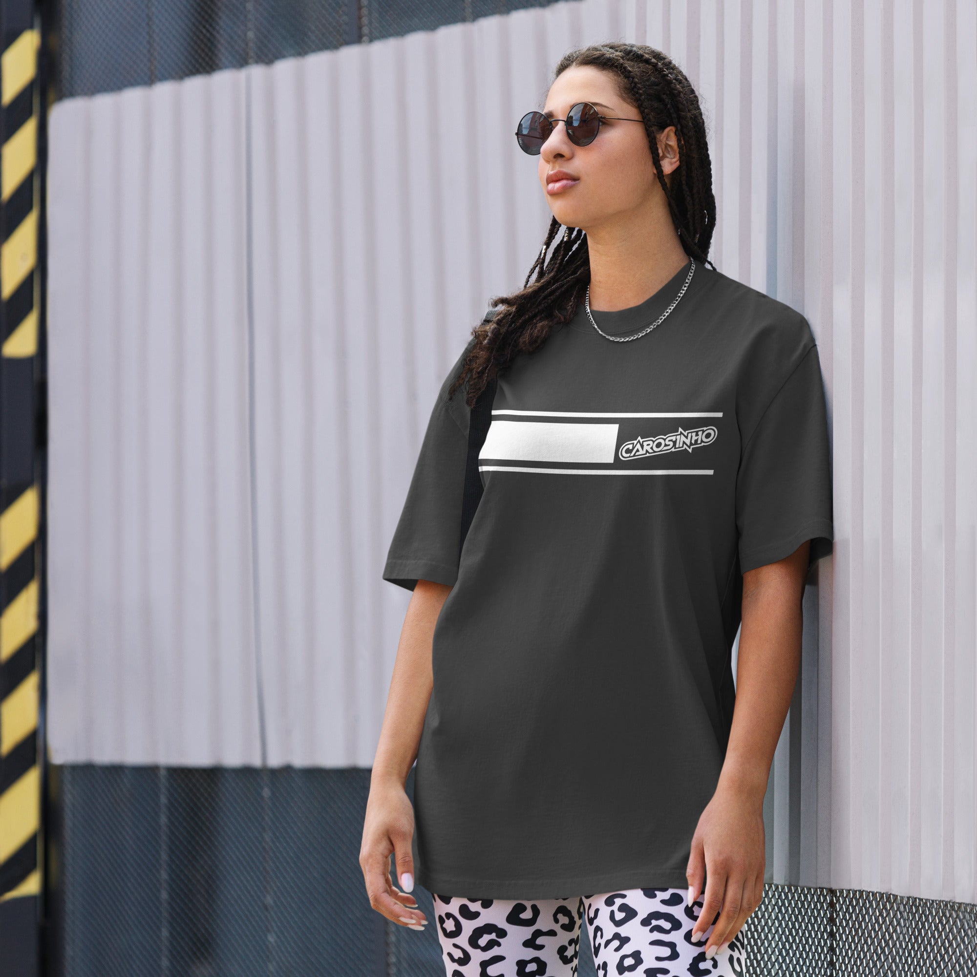 DJ Carosinho Branded - Simplistic designed Oversized T-Shirt