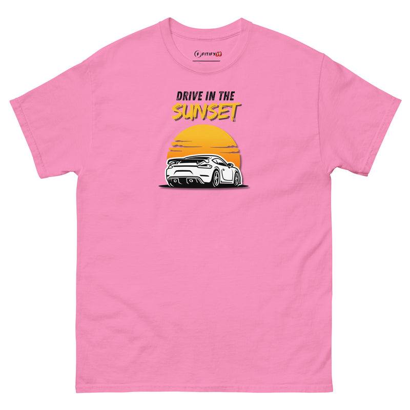 Drive Into the Sunset - Maglietta unisex