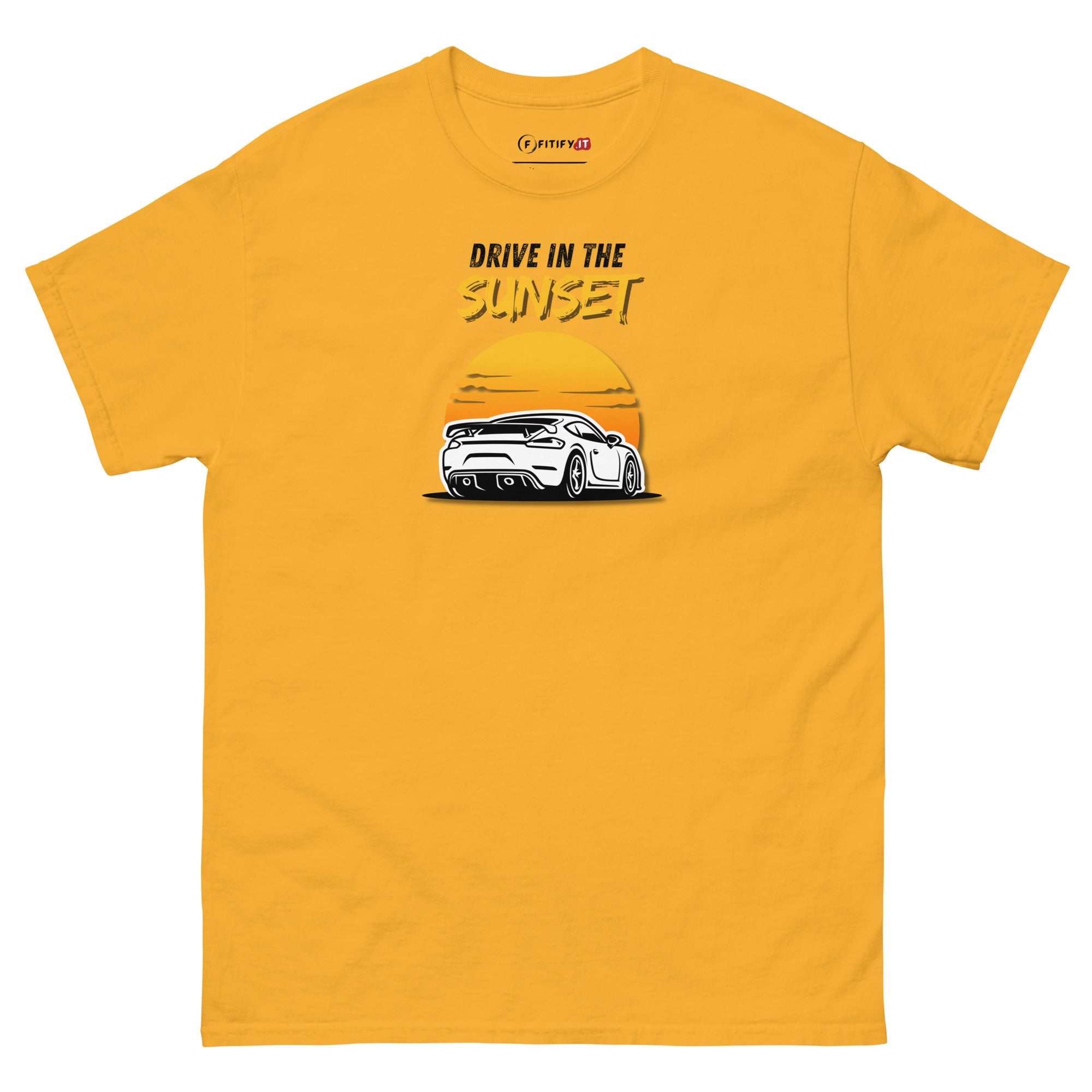 Drive Into the Sunset - Maglietta unisex