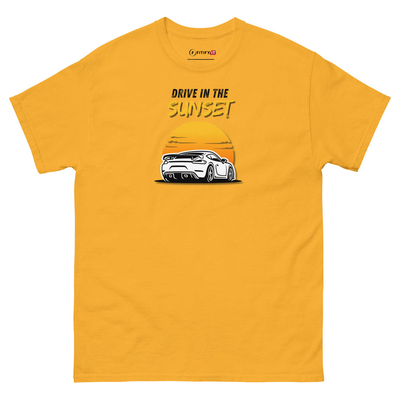 Drive Into the Sunset - Maglietta unisex