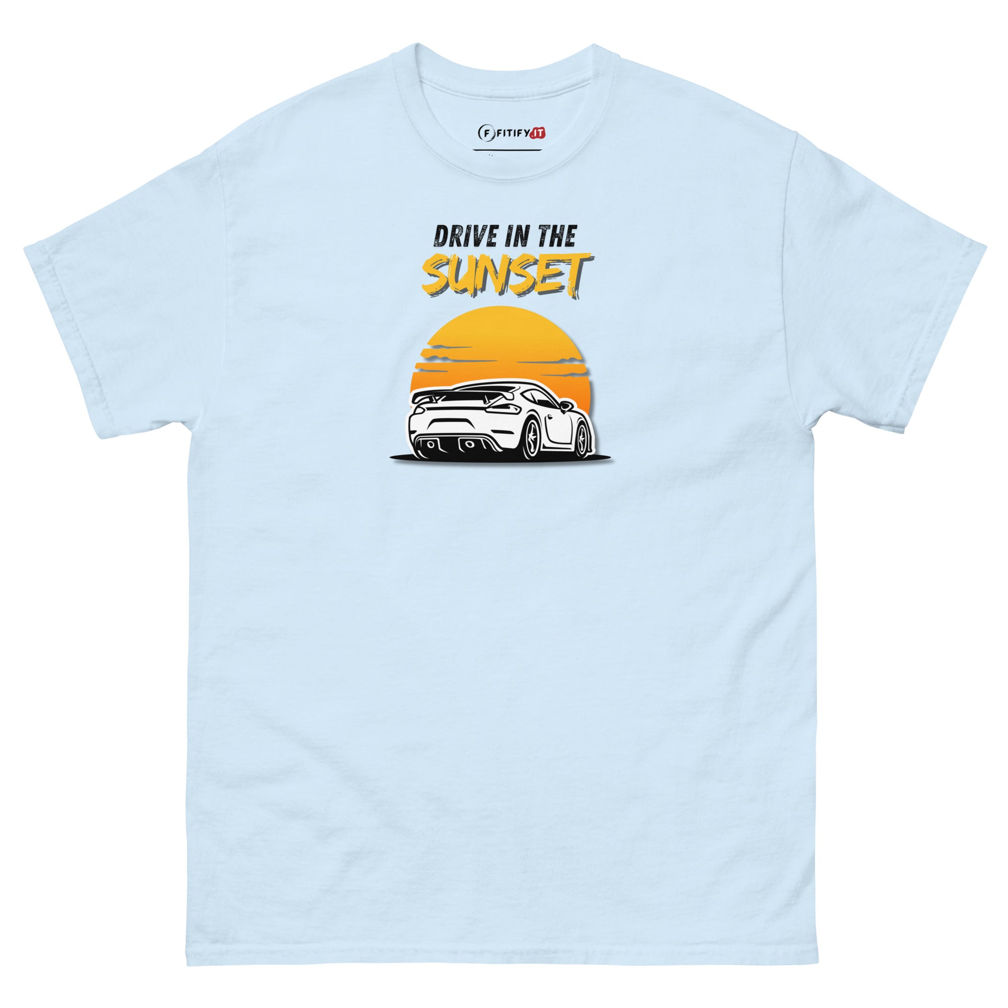 Drive Into the Sunset - Maglietta unisex