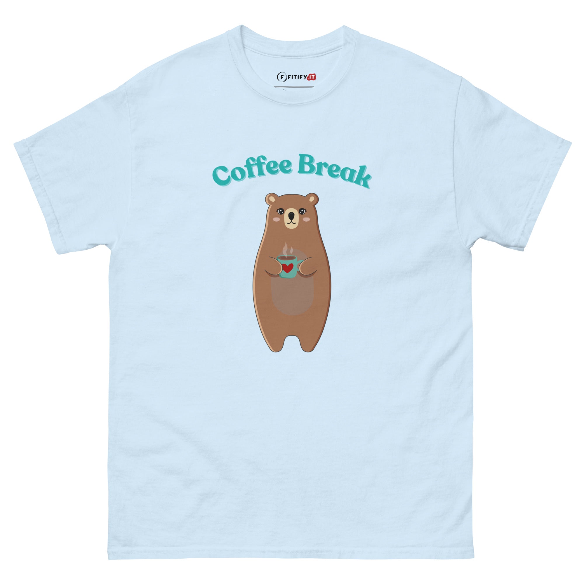 Bear Coffee Break - Maglietta da donna