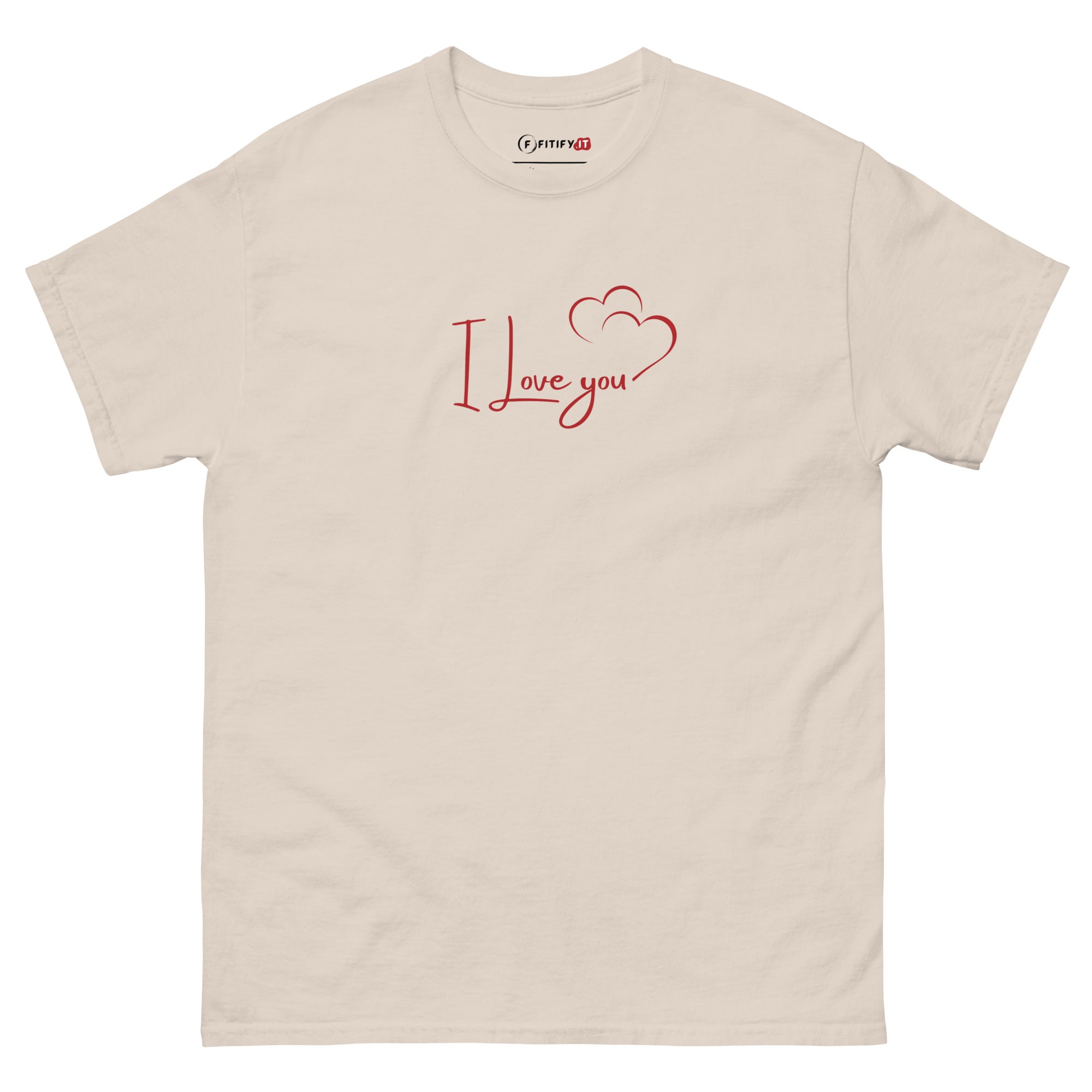 I Love You - Maglietta classica unisex