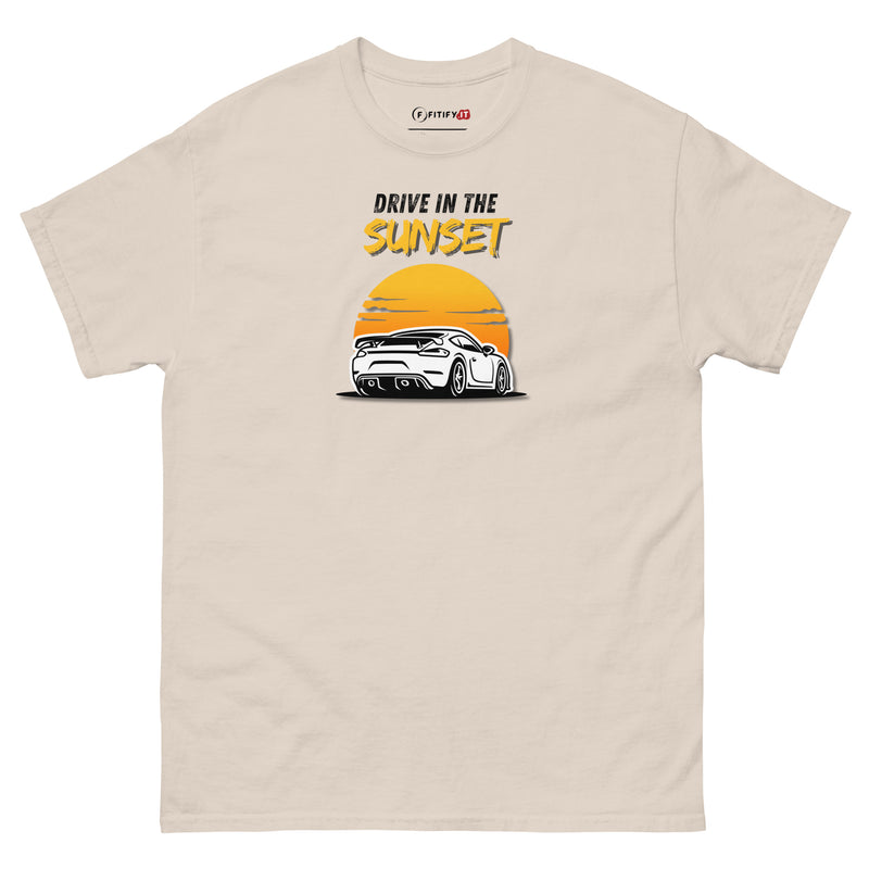 Drive Into the Sunset - Maglietta unisex