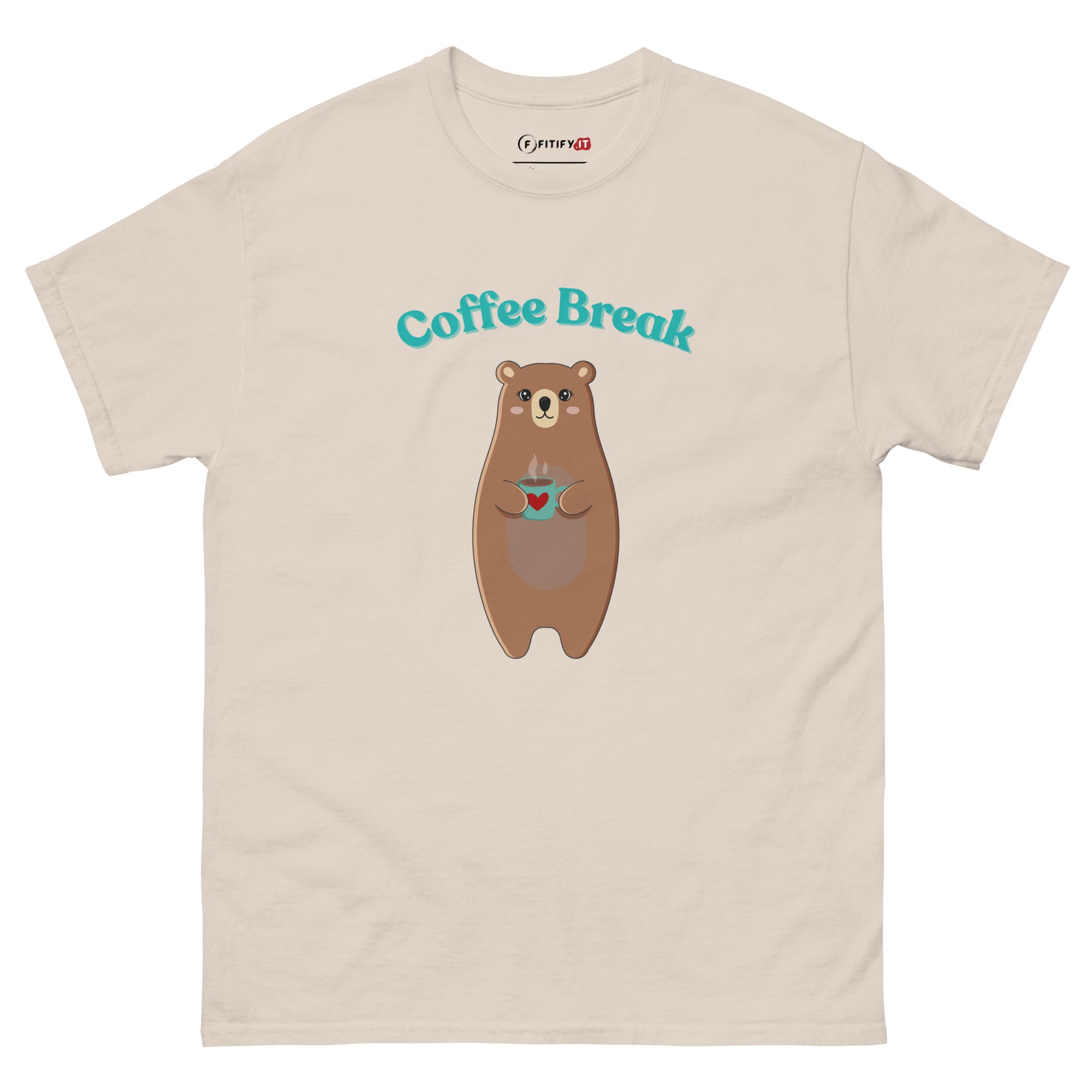 Bear Coffee Break - Maglietta da donna