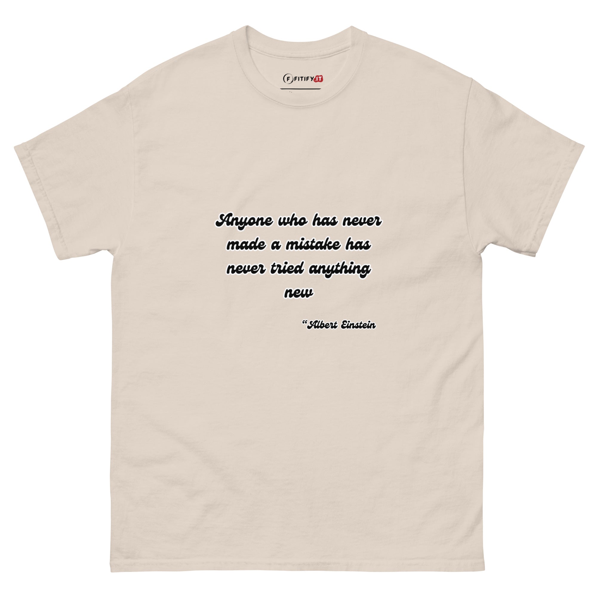 Albert Einstein Famous Quotes - T-Shirt