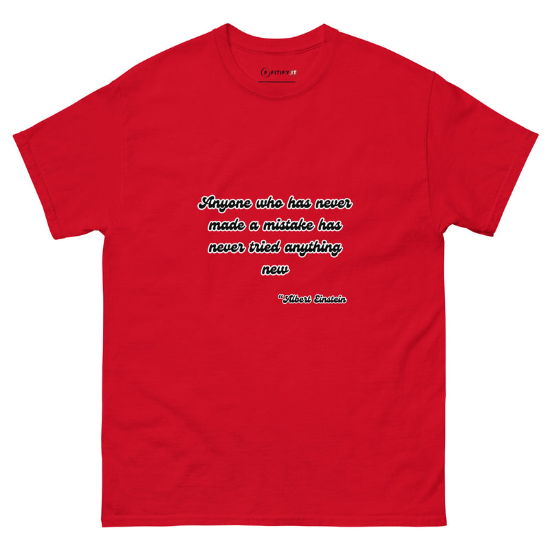 Albert Einstein Famous Quotes - T-Shirt