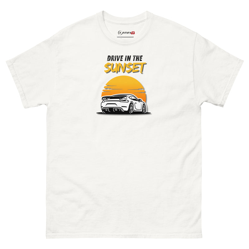 Drive Into the Sunset - Maglietta unisex