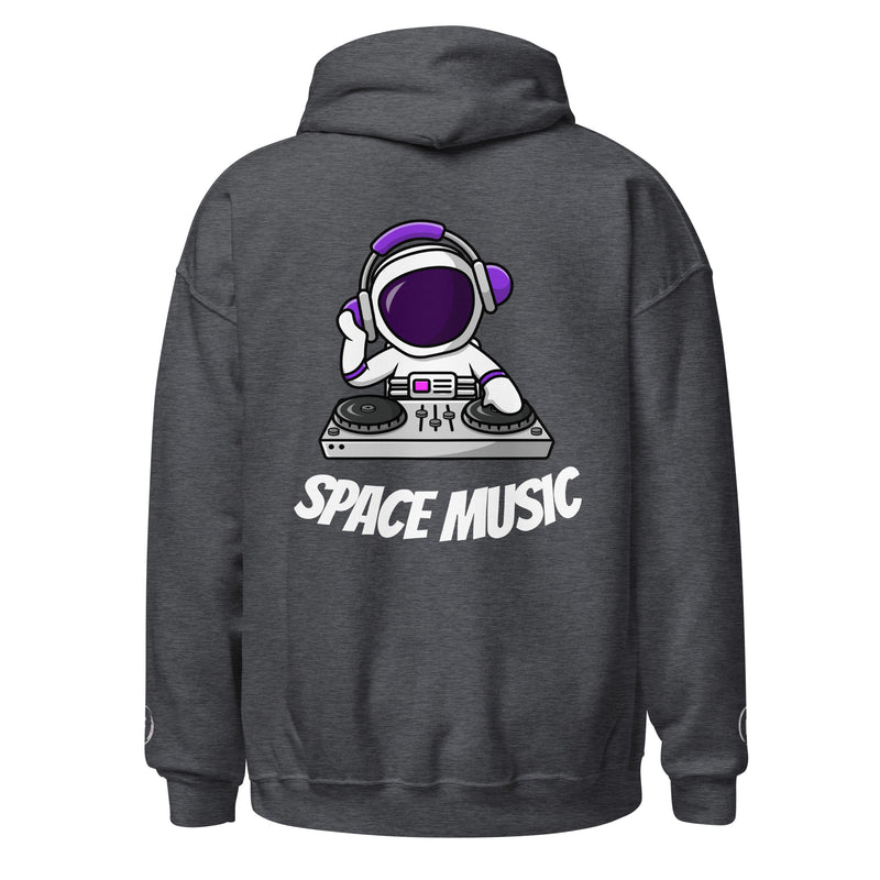 SPACE MUSIC - Felpa con cappuccio