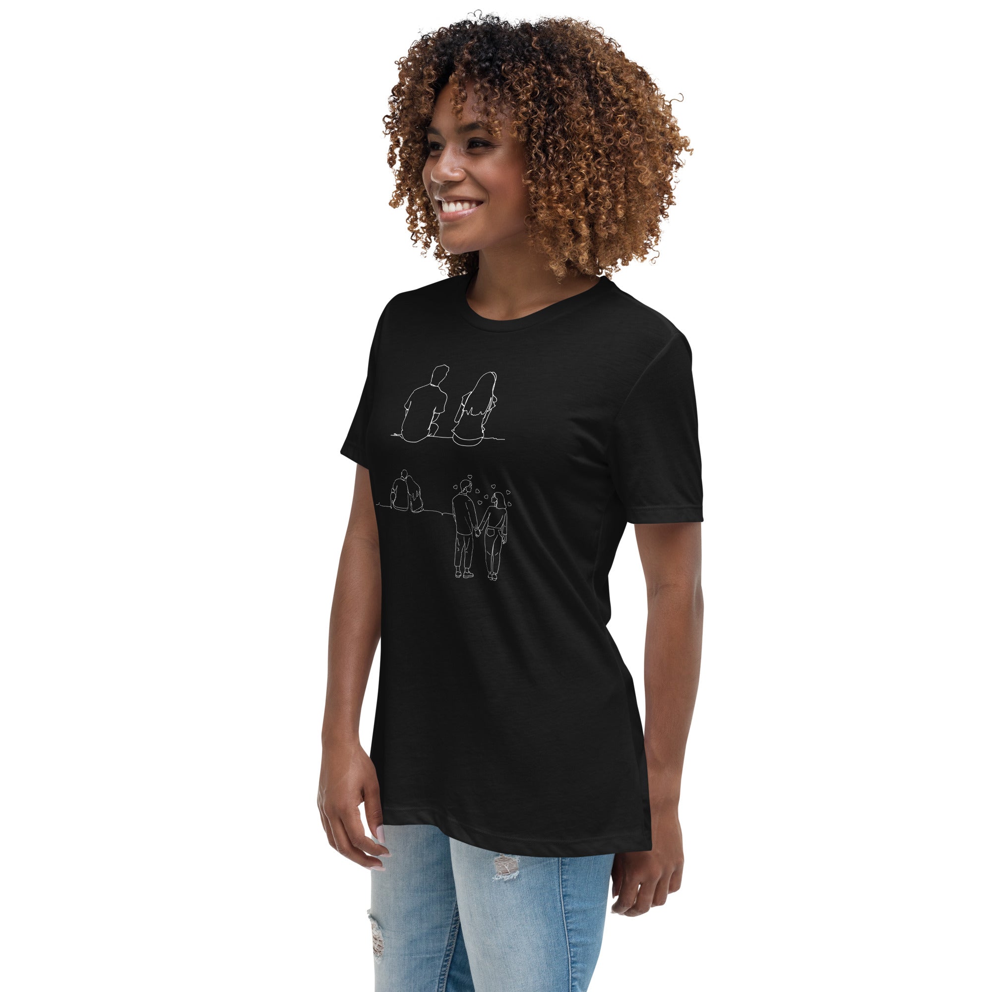 Falling in love - T-shirt da donna